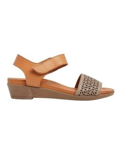 Best Pirce ✨ Active Flex Accord Taupe/Cognac Glove 🩴 Sandals 👍