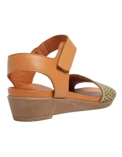 Best deal 🎁 Active Flex Accord Khaki/Cognac Glove 🩴 Sandals 😀 -Women Shoes shop 865477720 4 720x928