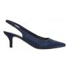 Best reviews of 😉 Alan Pinkus Teagan Navy Fabric Heeled 👟 Shoes ✨