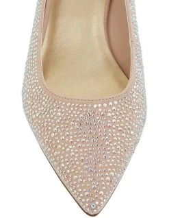 Wholesale ⭐ Alan Pinkus Teagan Blush Fabric Heeled 👟 Shoes 🧨 -Women Shoes shop 866104480 6 720x928