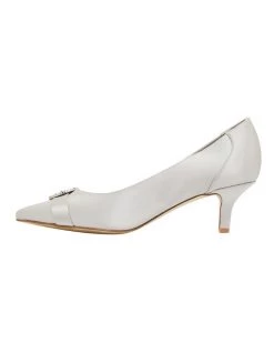 Coupon ❤️ Alan Pinkus Tina Silver Satin Heeled 👟 Shoes ⌛ -Women Shoes shop 866104750 3 720x928