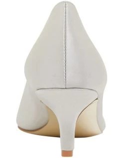 Coupon ❤️ Alan Pinkus Tina Silver Satin Heeled 👟 Shoes ⌛ -Women Shoes shop 866104750 5 720x928