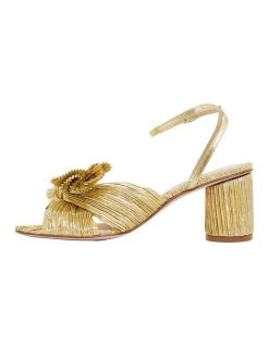 Discount 😀 Pink Inc Secret Gold Metallic 🩴 Sandals 💯 -Women Shoes shop 866850130 3 720x928