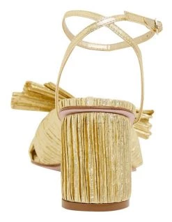 Discount 😀 Pink Inc Secret Gold Metallic 🩴 Sandals 💯 -Women Shoes shop 866850130 5 720x928