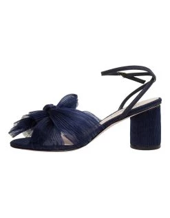 Deals ✔️ Pink Inc Secret Navy Fabric 🩴 Sandals 🧨 -Women Shoes shop 866850400 3 720x928