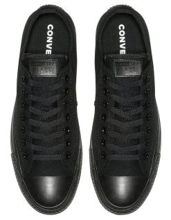 Outlet 🌟 Converse Chuck Taylor All Star Mono Black Low Top 👟 Sneaker 🌟 -Women Shoes shop 870080500 5 720x928
