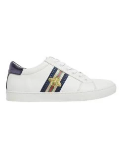 Buy โจ Jane Debster Belem White/Navy Nappa ๐ Sneakers ๐
