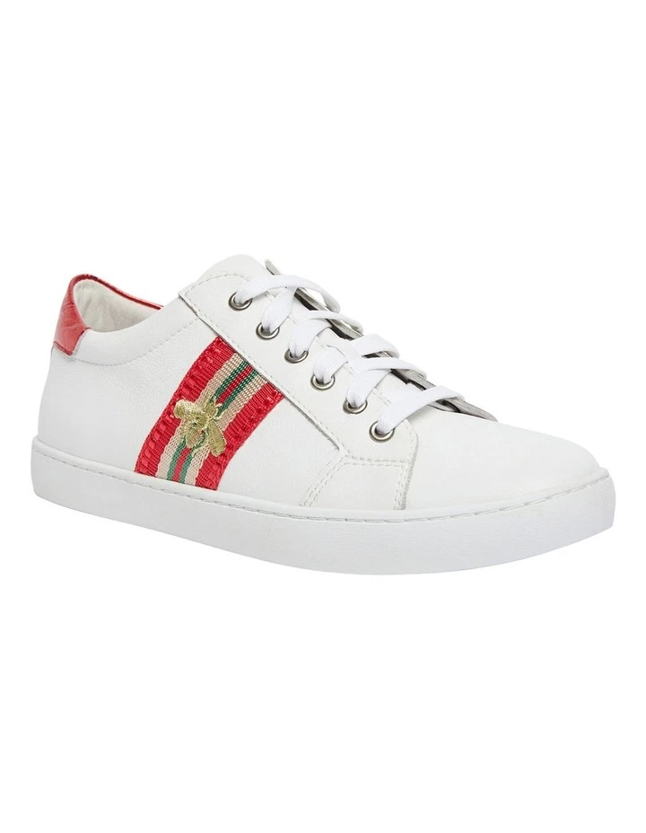 Cheapest π Jane Debster Belem White/Red Nappa π Sneakers 𧨠2 Cheapest π Jane Debster Belem White/Red Nappa π Sneakers 𧨠- Image 2