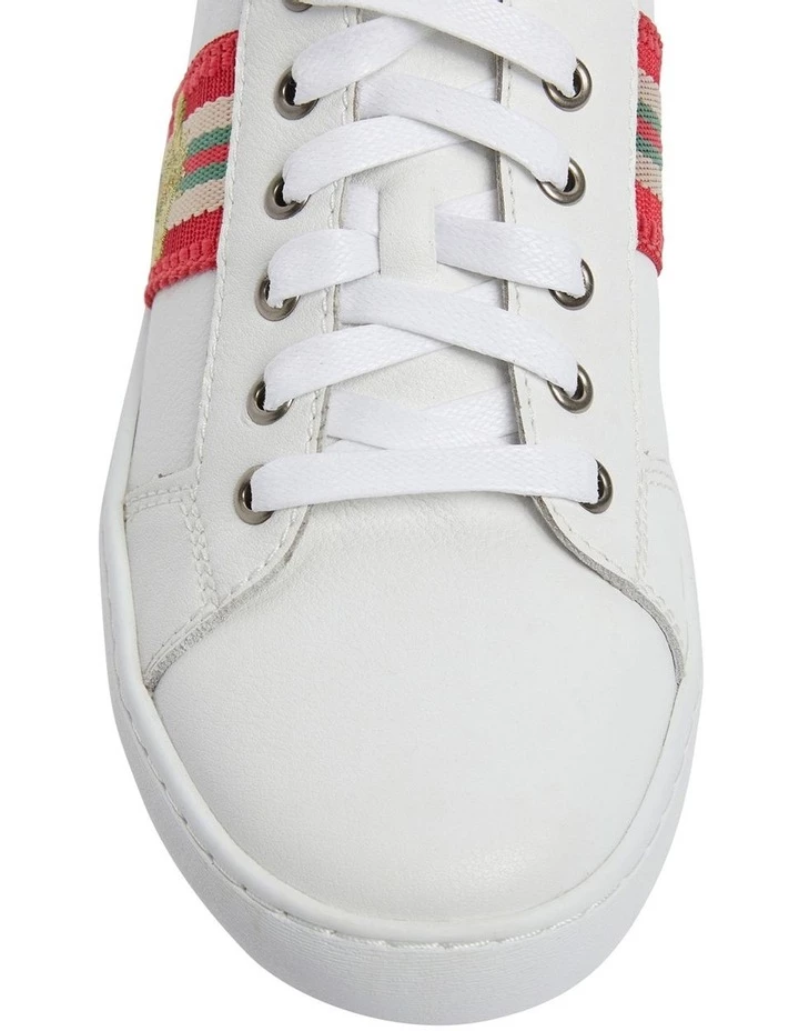 Cheapest π Jane Debster Belem White/Red Nappa π Sneakers 𧨠6 Cheapest π Jane Debster Belem White/Red Nappa π Sneakers 𧨠- Image 6