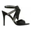 Wholesale ⌛ NINA Claudia Noir Satin 🩴 Sandals 👍