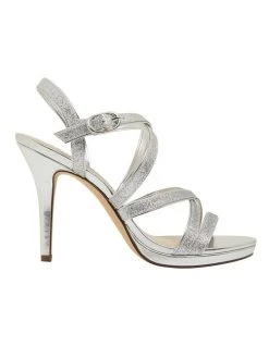Best reviews of 🎉 NINA Reatha Silver Glitter 🩴 Sandals 👍
