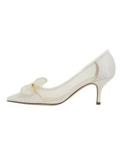 Deals 👍 NINA Brite Ivory Satin Heeled 👟 Shoes 😀 -Women Shoes shop 871765120 3 720x928