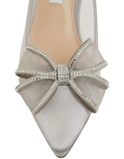 Discount โญ NINA Brite Silver Satin Heeled ๐ Shoes โญ 12 Discount โญ NINA Brite Silver Satin Heeled ๐ Shoes โญ -Women Shoes shop 871765300 6 720x928