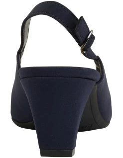 Best deal 💯 Easy Steps Agatha Navy Fabric Heeled 👟 Shoes ❤️ -Women Shoes shop 872810740 4 720x928