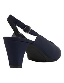 Best deal 💯 Easy Steps Agatha Navy Fabric Heeled 👟 Shoes ❤️ -Women Shoes shop 872810740 7 720x928