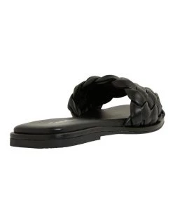 Coupon 👍 Sandler Emmy Black Smooth 🩴 Sandals 👏 -Women Shoes shop 874888570 4 720x928