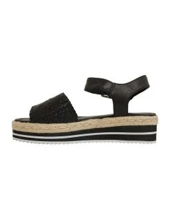 Brand new 🌟 Jane Debster Debbie Black Weave 🩴 Sandals 🎉 -Women Shoes shop 874924930 3 720x928