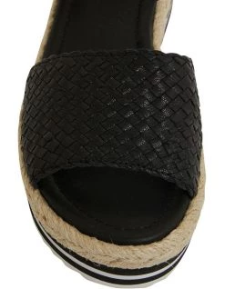 Brand new 🌟 Jane Debster Debbie Black Weave 🩴 Sandals 🎉 -Women Shoes shop 874924930 6 720x928
