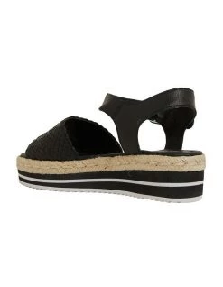 Brand new 🌟 Jane Debster Debbie Black Weave 🩴 Sandals 🎉 -Women Shoes shop 874924930 7 720x928