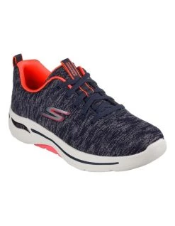 Hot Sale 👍 Skechers Go Walk Arch Fit Glee Navy/Coral 👟 Sneaker ⭐