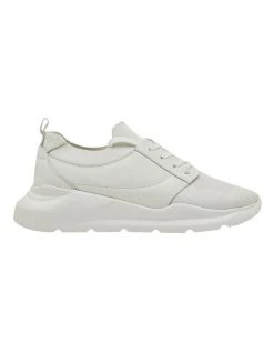 Coupon ✔️ Oxford Ramona White Knitted Trainer 👟 Shoes ⌛