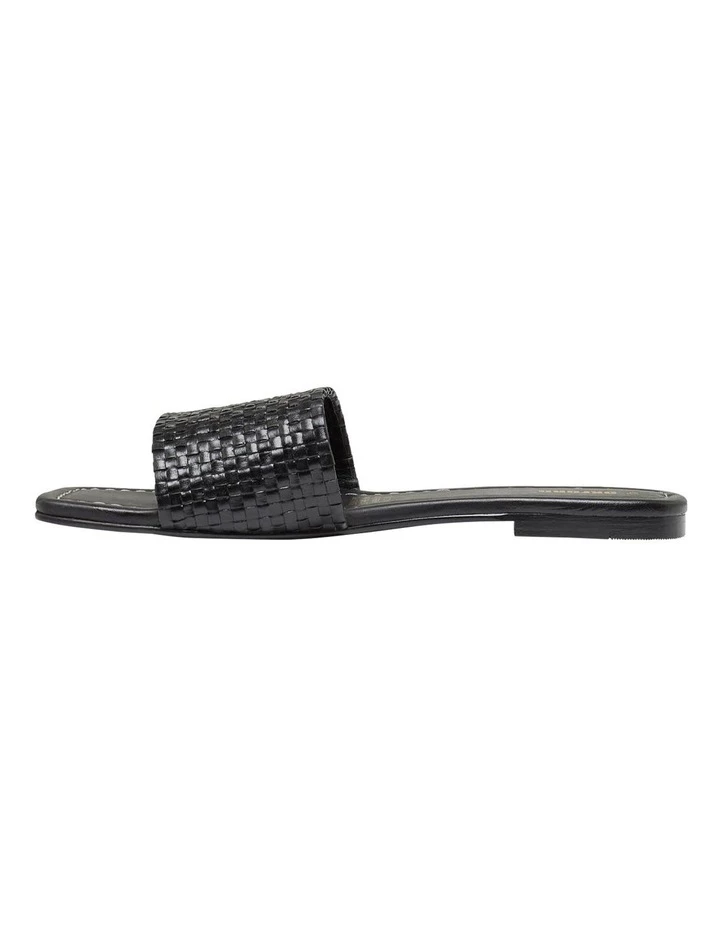 Budget π Oxford Ayla Black Woven Leather Slide π 2 Budget π Oxford Ayla Black Woven Leather Slide π - Image 2