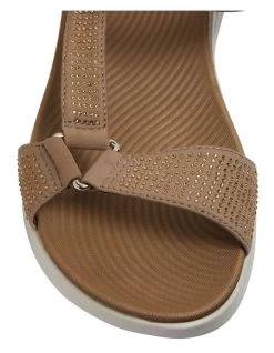 Cheap ✨ Active Flex Naples Taupe Diamante 🩴 Sandals 🔔 -Women Shoes shop 877230100 6 720x928