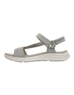 Cheapest ✨ Active Flex Naples Light Grey Diamante 🩴 Sandals 🔥 -Women Shoes shop 877230190 3 720x928