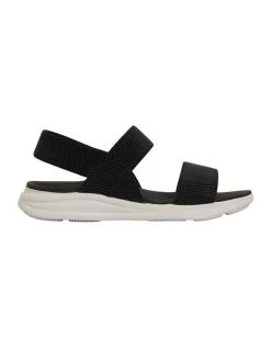 Hot Sale 🤩 Active Flex Mack Black Stretch 🩴 Sandals 👍