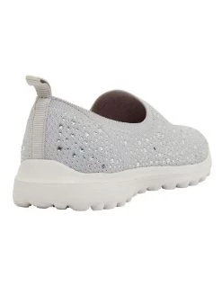 Budget 💯 Active Flex Parlour Light Grey Diamante 👟 Sneakers 🎁 -Women Shoes shop 877343860 4 720x928