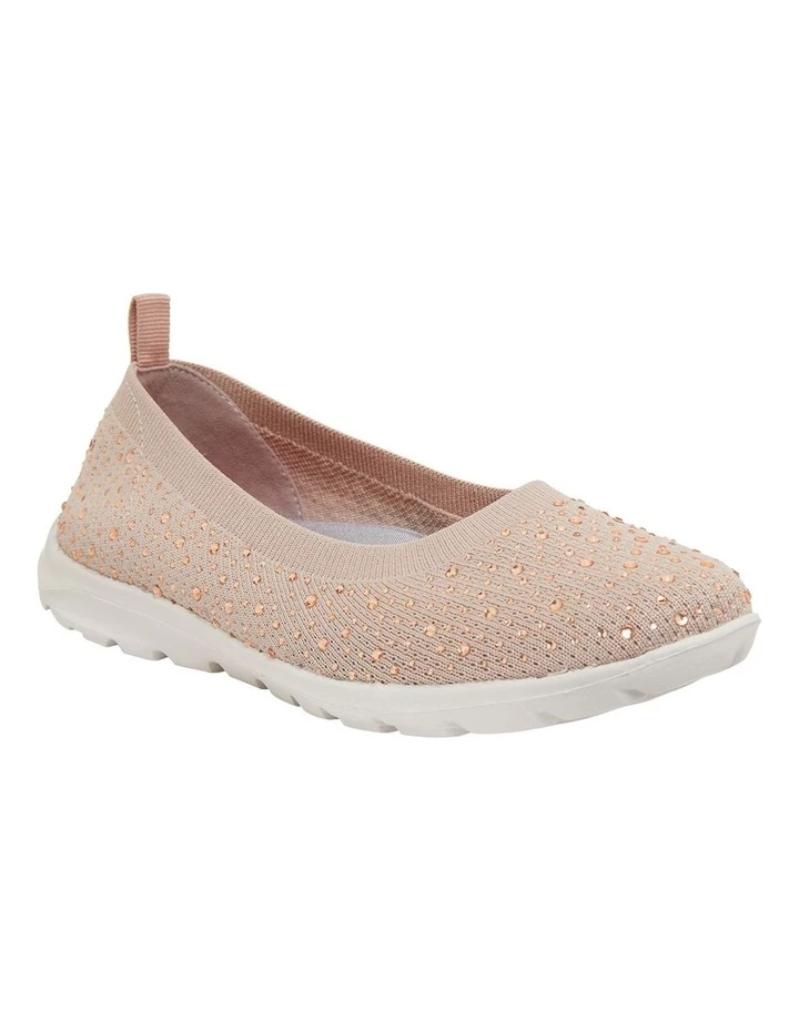 Discount 😀 Active Flex Patrice Blush Diamante 👟 Sneakers ⌛ 2 Discount 😀 Active Flex Patrice Blush Diamante 👟 Sneakers ⌛ - Image 2