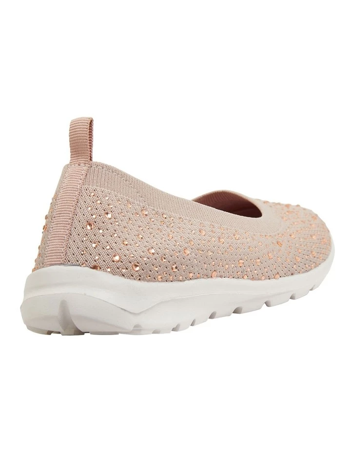 Discount 😀 Active Flex Patrice Blush Diamante 👟 Sneakers ⌛ 4 Discount 😀 Active Flex Patrice Blush Diamante 👟 Sneakers ⌛ - Image 4