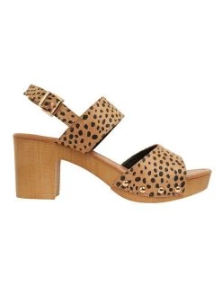 Best Sale 🔥 Ravella Lana Nude Cheetah 🩴 Sandals 🛒