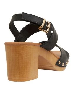 Best reviews of 🌟 Ravella Lana Black Smooth 🩴 Sandals 🎉 -Women Shoes shop 878073670 4 720x928