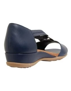 Coupon ⌛ Wide Steps Caroline Navy Glove 🩴 Sandals ⌛ -Women Shoes shop 880376140 4 720x928