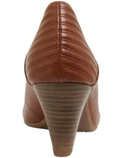 Coupon 🎁 Wide Steps Edina Cognac Glove Heeled 👟 Shoes 🧨 -Women Shoes shop 880422130 4 720x928