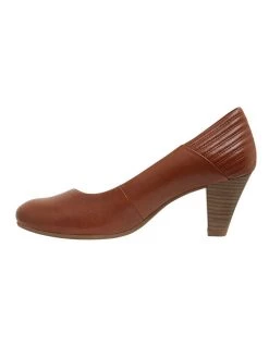 Coupon 🎁 Wide Steps Edina Cognac Glove Heeled 👟 Shoes 🧨 -Women Shoes shop 880422130 6 720x928