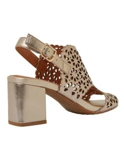 Coupon 🧨 Easy Steps Amelia Soft Gold Metallic 🩴 Sandals 😍 -Women Shoes shop 881869150 4 720x928