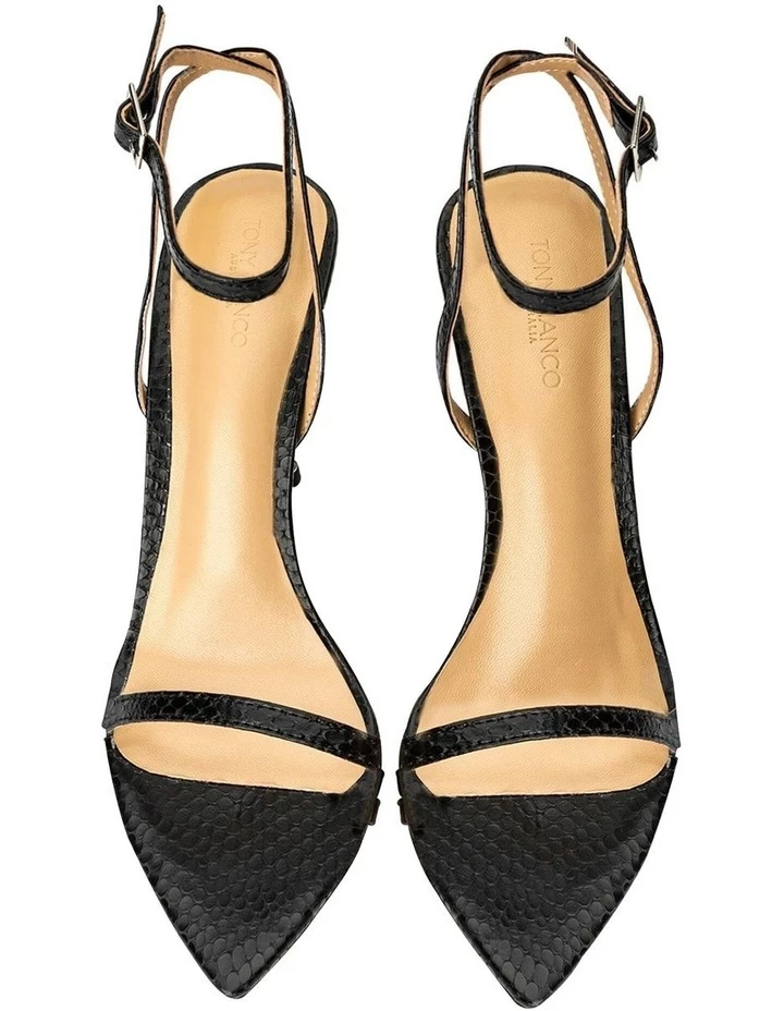 Best deal π Tony Bianco Myra Black Snake π Heels π 4 Best deal π Tony Bianco Myra Black Snake π Heels π - Image 4