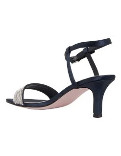 Best Sale 😉 Pink Inc Icon Bright Navy Satin 🩴 Sandals in Bright Navy Satin 🔔 -Women Shoes shop 883335880 7 720x928