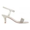 Buy 🎁 Pink Inc Icon Ivory Satin 🩴 Sandals in Ivory Satin 🌟