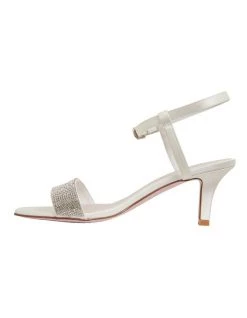 Buy 🎁 Pink Inc Icon Ivory Satin 🩴 Sandals in Ivory Satin 🌟 -Women Shoes shop 883336150 3 720x928