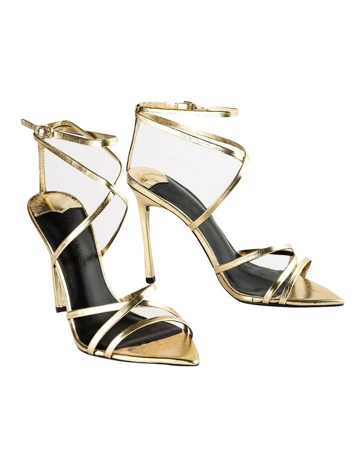 New ๐ Tony Bianco Marcy Gold Foil ๐ Heels ๐ 2 New ๐ Tony Bianco Marcy Gold Foil ๐ Heels ๐ - Image 2