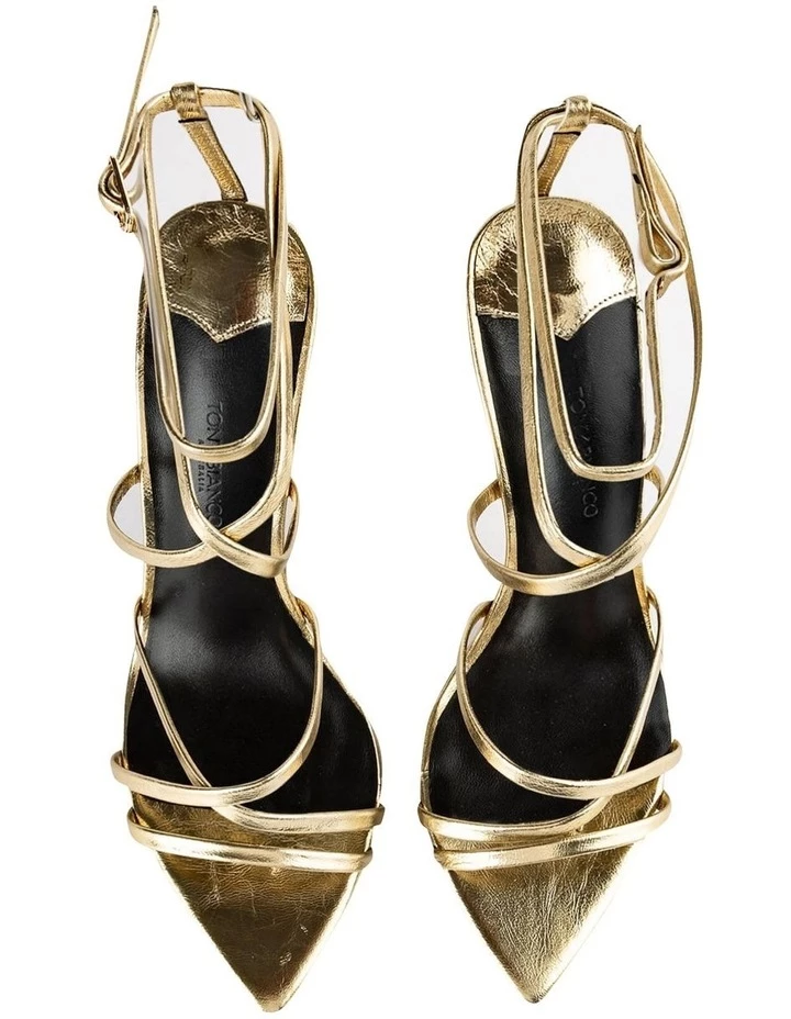New ๐ Tony Bianco Marcy Gold Foil ๐ Heels ๐ 7 New ๐ Tony Bianco Marcy Gold Foil ๐ Heels ๐ - Image 7