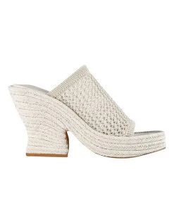 New ⌛ Tony Bianco Matrix Dove Waffle Wedges 👏