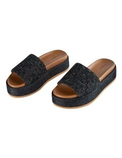 Cheapest 😀 Tony Bianco Rio Steel Denim Weave Wedges 👍 -Women Shoes shop 883427050 5 720x928