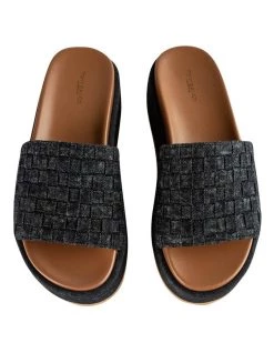 Cheapest 😀 Tony Bianco Rio Steel Denim Weave Wedges 👍 -Women Shoes shop 883427050 7 720x928