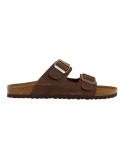 Outlet 😍 Sandler Florida Brown Oily Nubuck 🩴 Sandals 🎁