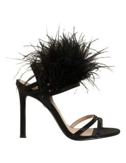 Hot Sale ๐ NINA Dalva Black Satin ๐ฉด Sandals ๐