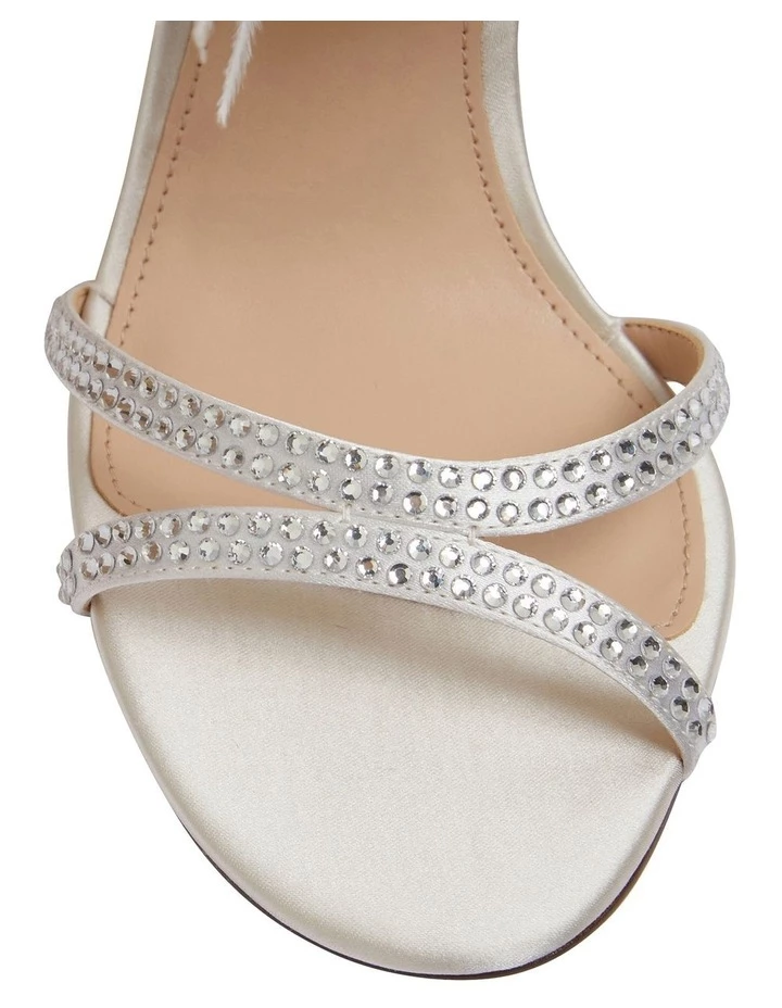 Wholesale π₯° NINA Dalva Ivory Crystal Satin π©΄ Sandals π₯° 6 Wholesale π₯° NINA Dalva Ivory Crystal Satin π©΄ Sandals π₯° - Image 6